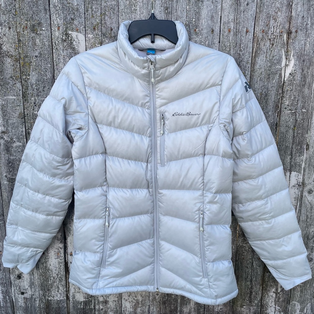 Eddie Bauer First Ascent Down Puffer Jacket Women’s Size Small Stormdown EB800
